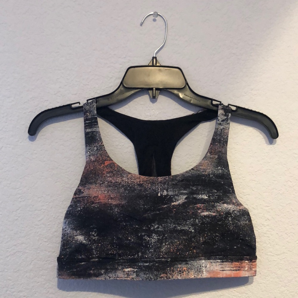 Lululemon Space Dye Racerback Bra Sz 8